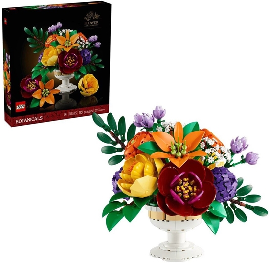 Изображение LEGO Botanicals Kwiatowa kompozycja (10345)