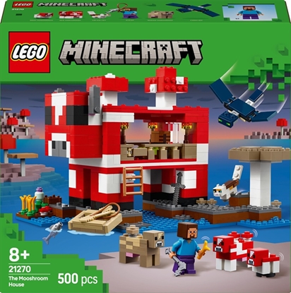 Attēls no LEGO MINECRAFT 21270 The Mooshroom House