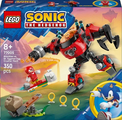 Изображение LEGO Sonic Knuckles vs. Dr. Eggmans Egg Crusher Mech 77005 (77005) 5702017815602