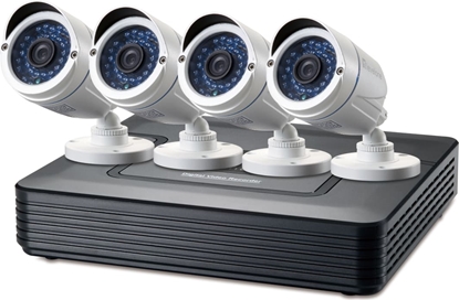 Picture of LevelOne DSK-8001 8-Channels-CCTV-Surveillance Kit