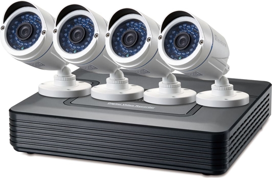 Изображение LevelOne DSK-8001 8-Channels-CCTV-Surveillance Kit