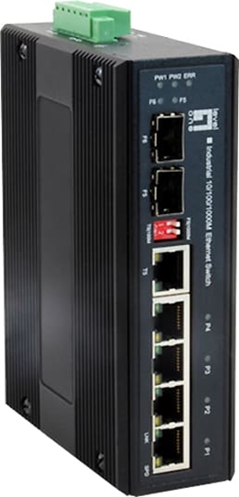 Picture of LevelOne IES-0600 Industrial 6-Port Gigabit Switch