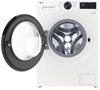 Picture of LG Washing machine | F2X50S9TWB | Energy efficiency class A | Front loading | Washing capacity 9 kg | 1200 RPM | Depth 48 cm | Width 60 cm | Display | LED | Steam function | Direct drive | Wi-Fi | White