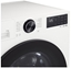 Attēls no LG Washing machine | F4X5011TWB | Energy efficiency class A | Front loading | Washing capacity 11 kg | 1400 RPM | Depth 57 cm | Width 60 cm | Display | LED | Steam function | Direct drive | Wi-Fi | White