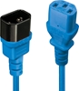 Picture of Lindy 1m C14 to C13 Extension Cable, blue