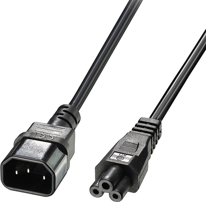 Attēls no Lindy 2m IEC C14 to IEC C5 Mains Cable