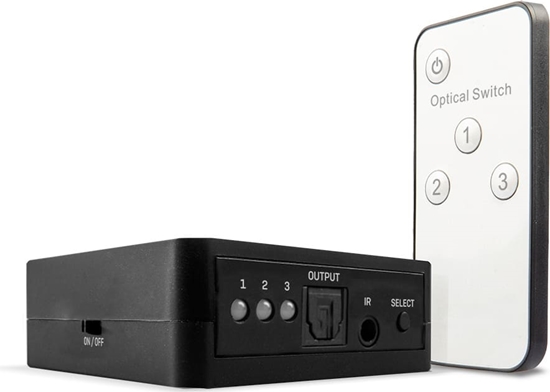 Picture of Lindy 3 Port TosLink (Optical) Digital Audio Switch