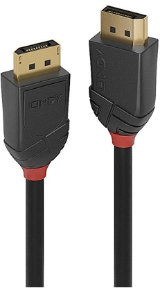 Изображение Lindy 5m DisplayPort 2.1 54G Cable, Black Line