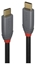 Attēls no Lindy 5m USB 3.2  Type C to C Cable, 10Gbps, 100W PD, Anthra Line