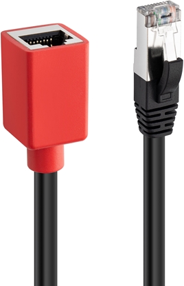 Изображение Lindy Adapter 0,2 m RJ-45 Cat.6A z funkcj Break-Away