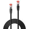Изображение Lindy Cat.6 S/FTP 5m networking cable Black Cat6 S/FTP (S-STP)