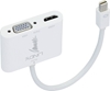 Изображение Lindy Mini-DP 1.2/HDMI 4K & VGA Adapter, Active