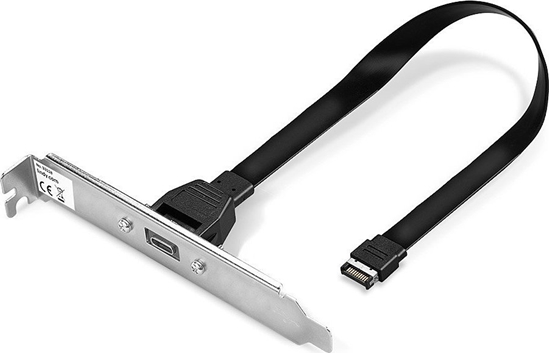 Изображение Lindy Single Port USB 3.1 Gen 2 Type C Back Plate