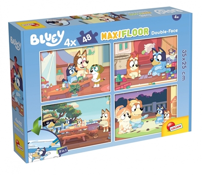 Attēls no Lisciani LISCIANI BLUEY PUZZLE DF MAXI FLOOR 4 X 48