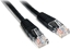 Attēls no Lynx CS Patchcord, Cat6, UTP, 2m, czarny (PK-UTP6-020-BLK)