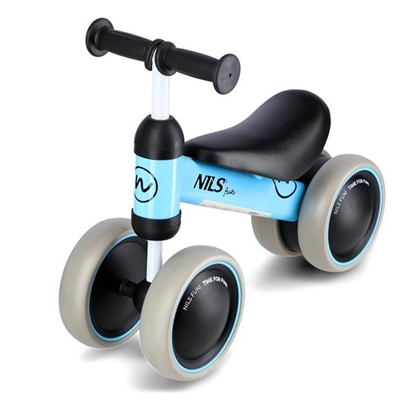 Изображение Līdzsvara velosipēds RB002 BLUE BALANCE BIKE NILS FUN