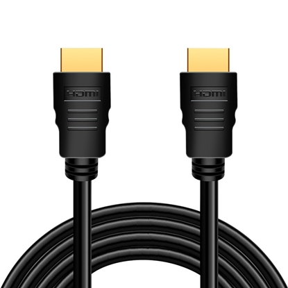 Attēls no Logilink HDMI-Kabel A/M zu A/M, 4K/60 Hz, CCS, schwarz, 1,0m