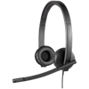 Picture of Logitech H570e Headset Wired Head-band Office/Call center USB Type-C Black