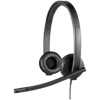 Picture of Logitech H570e Headset Wired Head-band Office/Call center USB Type-C Black
