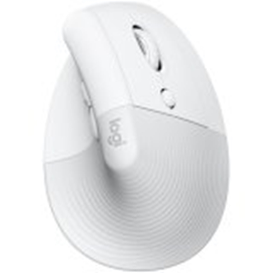 Изображение Logitech Lift for Business Maus Vertikal ergonomisch Off-White