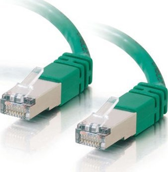 Picture of LOGON LOGON SSTP Cat6a kabel sieciowy Zielony 0,5 m
