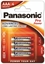 Attēls no LR03/AAA baterijas Panasonic PRO Power Alkaline MN2400/E92 iepakojumā 4 gb.
