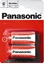 Attēls no LR14/C baterijas Panasonic Zinc-carbon MN1400/E93 iepakojumā 2 gb.