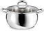 Picture of Maestro Garnek stalowy z pokrywk na indukcj gaz 16cm 2L MAESTRO MR-3515-16