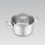 Picture of Maestro Garnek stalowy z pokrywk na indukcj gaz 18cm 2.5L MAESTRO MR-3521-18