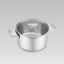 Picture of Maestro Garnek stalowy z pokrywk na indukcj gaz 20cm 3.4L MAESTRO MR-3521-20
