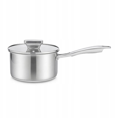 Attēls no Maestro Rondel stalowy z pokrywk na indukcj gaz 16cm 1.7L MAESTRO MR-3521-16S