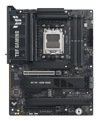 Изображение Mainboard|ASUS|AMD X870E|SAM5|ATX|Memory DDR5|Memory slots 4|1xPCI-Express 3.0 1x|1xPCI-Express 4.0 16x|1xPCI-Express 5.0 16x|4xM.2|1xHDMI|4xUSB 2.0|7xUSB 3.2|2xUSB-C|1xRJ45|3xAudio port|TUFGAMX870E-PLUSWIFI7