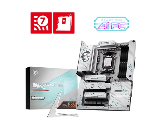 Picture of Mainboard|MSI|AMD B850|SAM5|ATX|Memory DDR5|Memory slots 4|B850GAMINGPLUSWIFIPZ