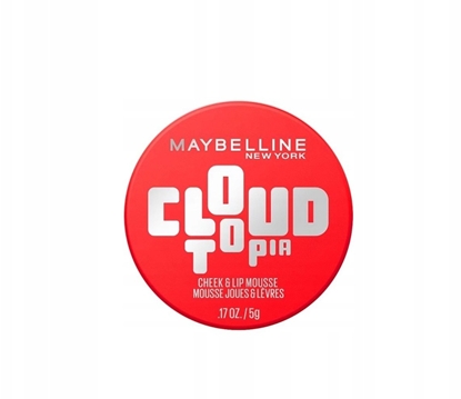 Attēls no Maybelline MAYBELLINE_Cloudtopia matowy kremowy ró do ust i policzków 03 Divine Crimson 5g