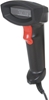 Изображение Manhattan Linear CCD Handheld Barcode Scanner, USB, 500mm Scan Depth, IP54 rating, Cable length 1.5m, Max Ambient Light 100,000 lux (sunlight), Black, Three Year Warranty, Box