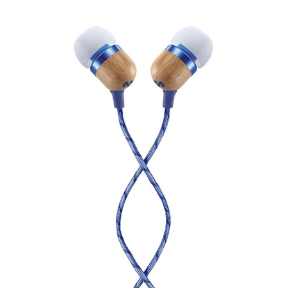 Изображение Marley Smile Jamaica Earbuds, In-Ear, Wired, Microphone, Denim