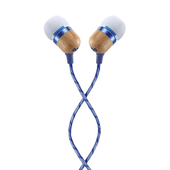 Изображение Marley Smile Jamaica Earbuds, In-Ear, Wired, Microphone, Denim
