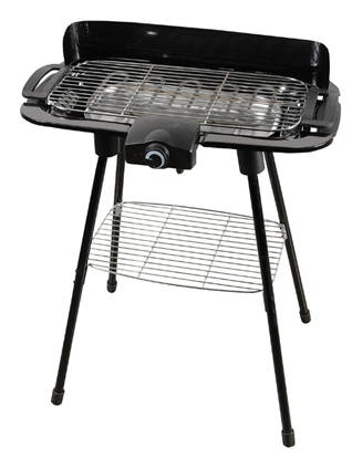 Attēls no Master Grill & Party MG401 Grill ogrodowy elektryczny 2000 W 31.5 cm x 56 cm