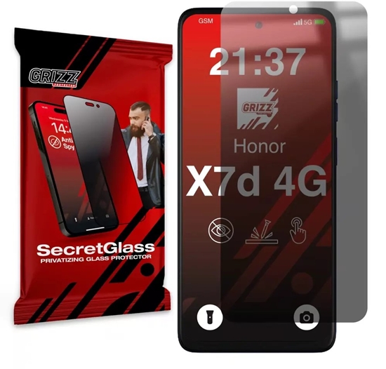 Picture of Matowe szko prywatyzujce GrizzGlass SecretGlass do Honor X7d 4G