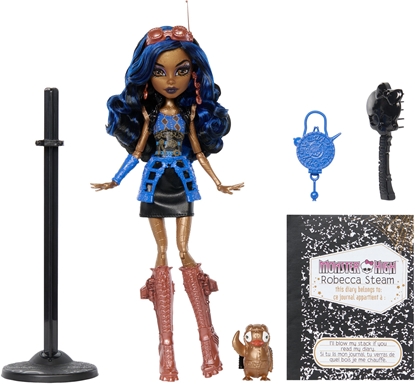 Attēls no Mattel Monster High Robecca Steam Lalka kolekcjonerska Reprodukcja JHK59