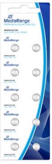 Picture of Mediarange Batterie Knopfzelle Blister Alkaline/LR 41 1,5 10