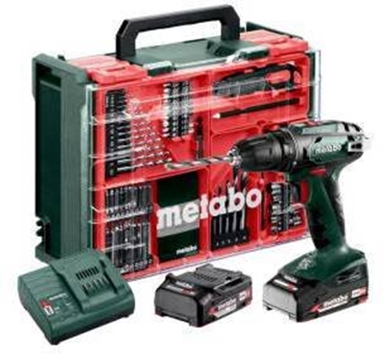 Picture of METABO.SCREWDRIVER BS 18 SET 2x2.0 Ah + 74 ACC CASE