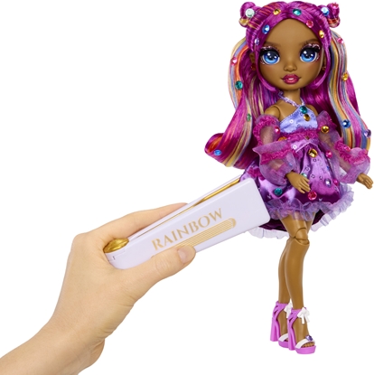 Attēls no MGA Rainbow High Be Dazzling Fashion Dolls- Noemie Violette (Purple)