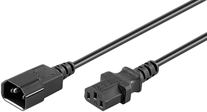 Attēls no MicroConnect Power Cord C13 - C14 1,8m