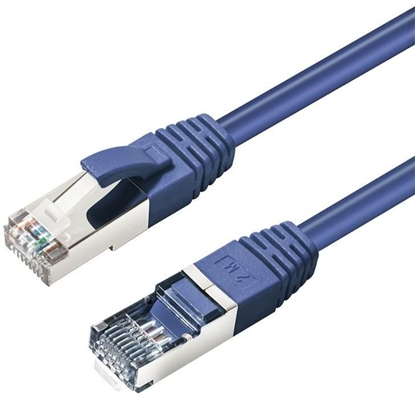 Attēls no MicroConnect S/FTP CAT6 50m Blue LSZH PiMF