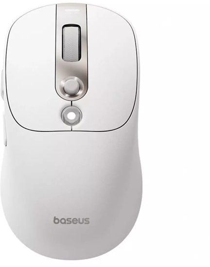 Изображение Mysz Baseus Mysz komputerowa Baseus Editor bezprzewodowa z akumulatorem 800mAh i wskanikiem stanu baterii - biaa