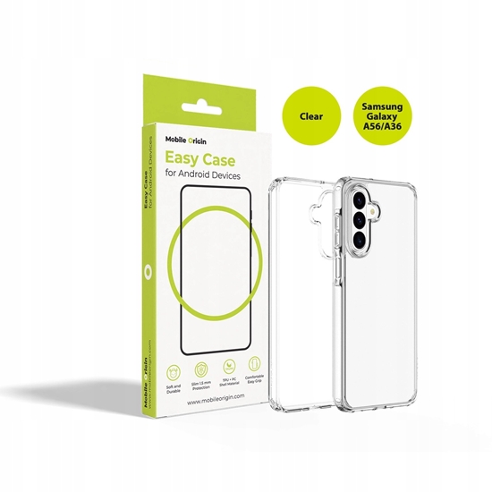 Picture of Mobile Origin Mobile Origin Easy Case, Clear - Samsung Galaxy A56/A36
