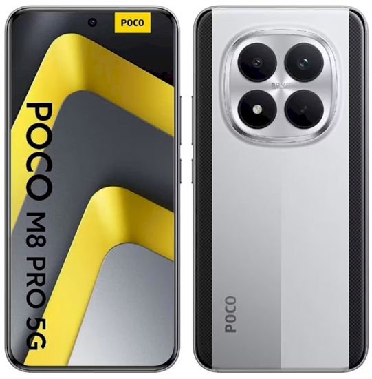 Picture of MOBILE PHONE POCO M8 PRO 5G/12/512GB SILVER MZB0MLVEU POCO