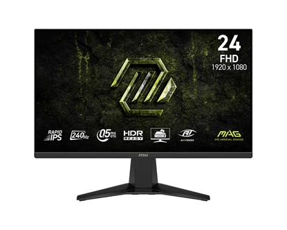 Attēls no Monitor 23.8 cala MAG 245F X24 LED/FHD/Flat/240Hz/czarny