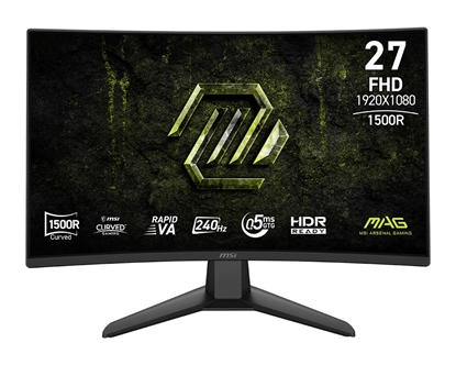 Picture of Monitor MAG 274CF X24  27cali/LED/FHD/CURVE/240Hz/Black 